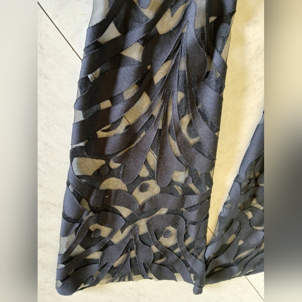 In The Style Black Sheer Lingerie/Jumpsuit Size Medium - Picture 7 of 8